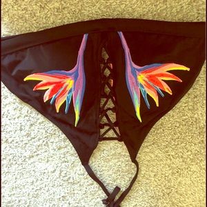 Halter neck bikini top new Victoria Secret Pink